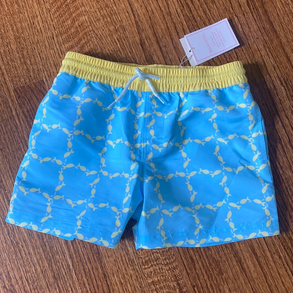 The Beaufort Bonnet Company Boys Swim Trunks Size 7 NWT